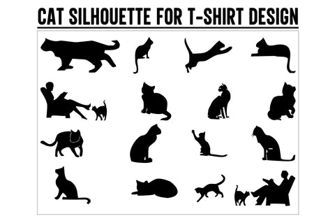 Cat svg, Black cat svg, cat design, design cat bundle