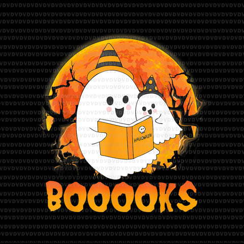 Booooks Png, Cute Ghost Book Reading Png, Halloween 2021 Boooks Teacher Png, Ghost BooksPng, Teacher Ghost Png, Halloween Png