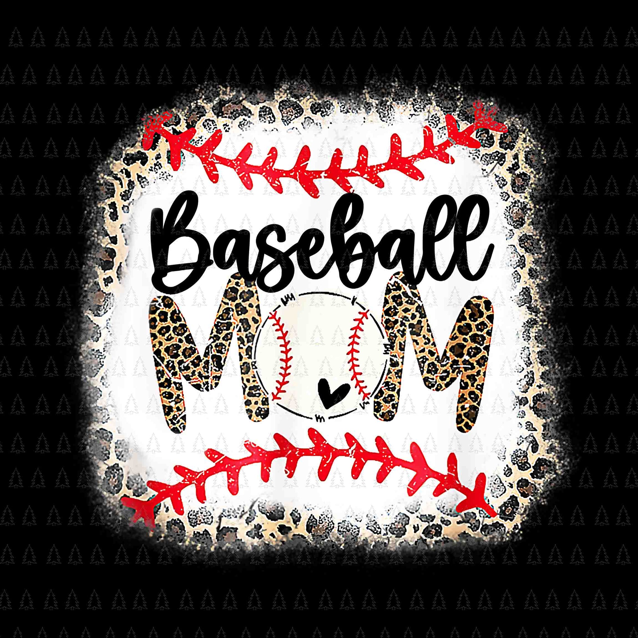 Baseball Mom Leopard Png, Funny Softball Mom Png, Mother's Day 2022 Png, Mother's Day Png, Baseball Mom Png