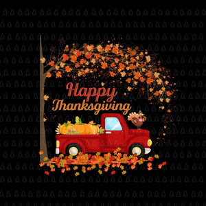 Happy Thanksgiving tree Svg, Happy Thanksgiving Svg, Turkey Svg, Thanksgiving Svg, Thanksgiving Turkey Svg