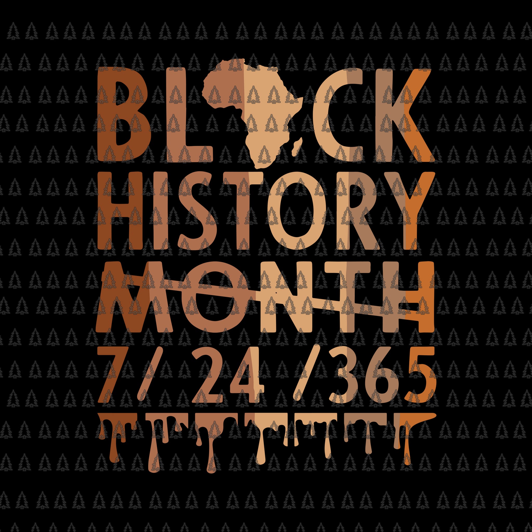 Black History Month 2022 Black History 365 Melanin Pride Svg, Black History Month Svg, Melanin Svg