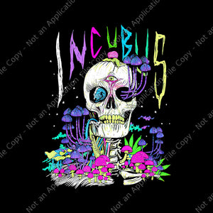 A Crow Left Skull Morning And Flower Incubus View Png, Skull Png, Skull Halloween Png