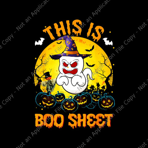 This Is Boo Sheet Ghost Retro Halloween Png, Boo Sheet Png, Boo Halloween Png, Ghost Halloween Png