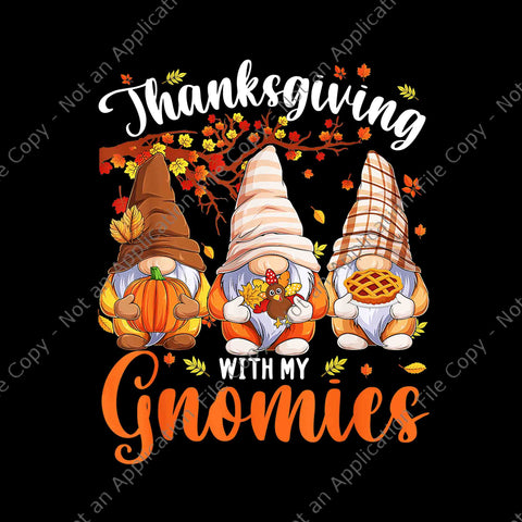 Gnomes Happy Thanksgiving Autumn Fall Png, Pumpkin Spice Gnome Png, Gnomes Thanksgiving Day Png, Gnomes Autumn Png