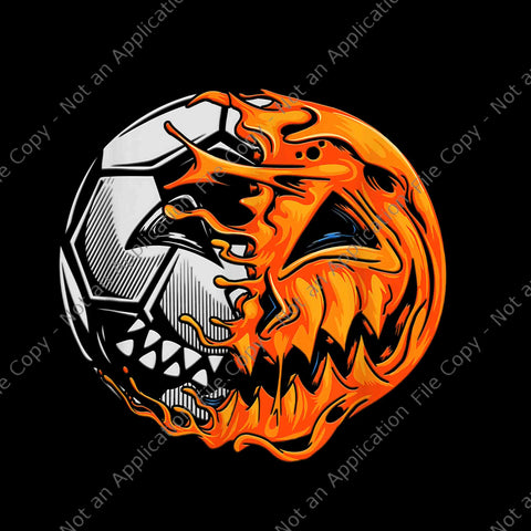 Soccer Player Halloween Pumpkin Skeleton Png, Soccer Player Halloween Png, Pumpkin Halloween Png, Pumpkin Skeleton Png
