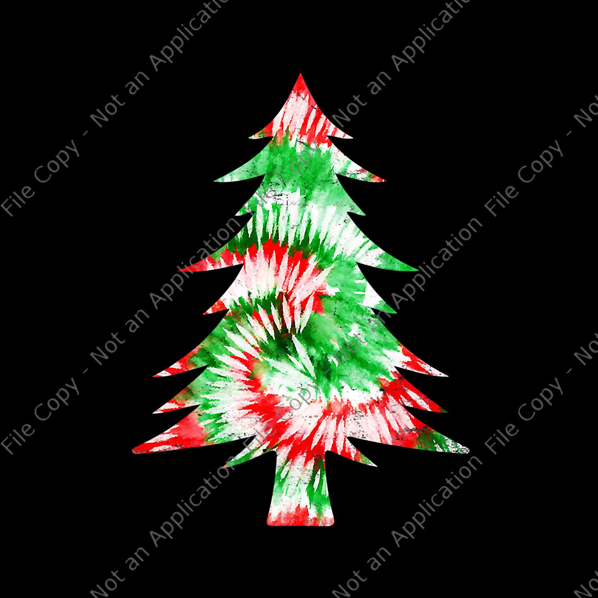 Christmas Tree Tie Dye Funny Xmas Holiday Party Png, Christmas Tree Tie Dye Png, Tree Tie Dye Xmas Png, Tree Christmas Png