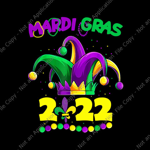 Mardi Gras 2022 Jester Outfit Png, Mardi Gras 2022 Png, Mardi Gras Png