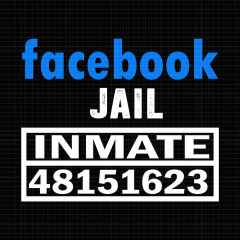 Facebook jail inmate 48151623 svg, Facebook jail inmate 4815162, facebook svg, facebook