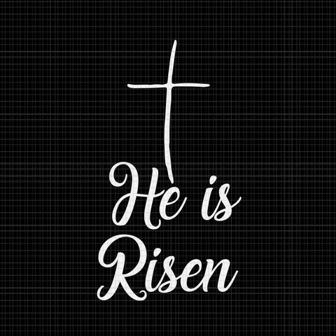 He Is Risen Easter Bunny Christ Svg, Easter Bunny Svg, Easter Day Svg, He Is Risen Svg