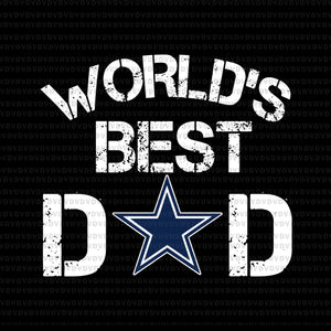 World’s best dad cowboy svg, world’s best dad, cowboy svg, father's day svg, father day svg, png,eps,dxf file