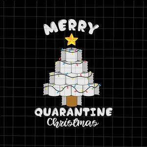 Merry Quarantine Christmas 2021 Svg, Christmas Svg, Tree Christmas Svg, Tree Svg, Santa Svg, Snow Svg, Merry Christmas Svg, Hat Santa Svg, Light Christmas Svg