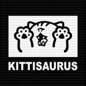 Kittisaurus Square Logo svg, Kittisaurus svg, Kittisaurus vector, Kittisaurus png, funny cat svg, cat svg, png, dxf, eps, ai files