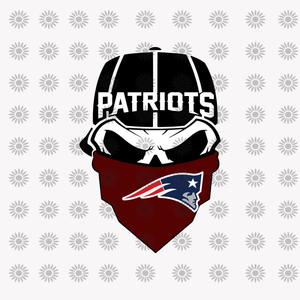 Skull Patriots, New England Patriots, New England Patriots svg, New England Patriots logo, NFL Football svg,png, dxf,eps file for Cricut,Silhouette