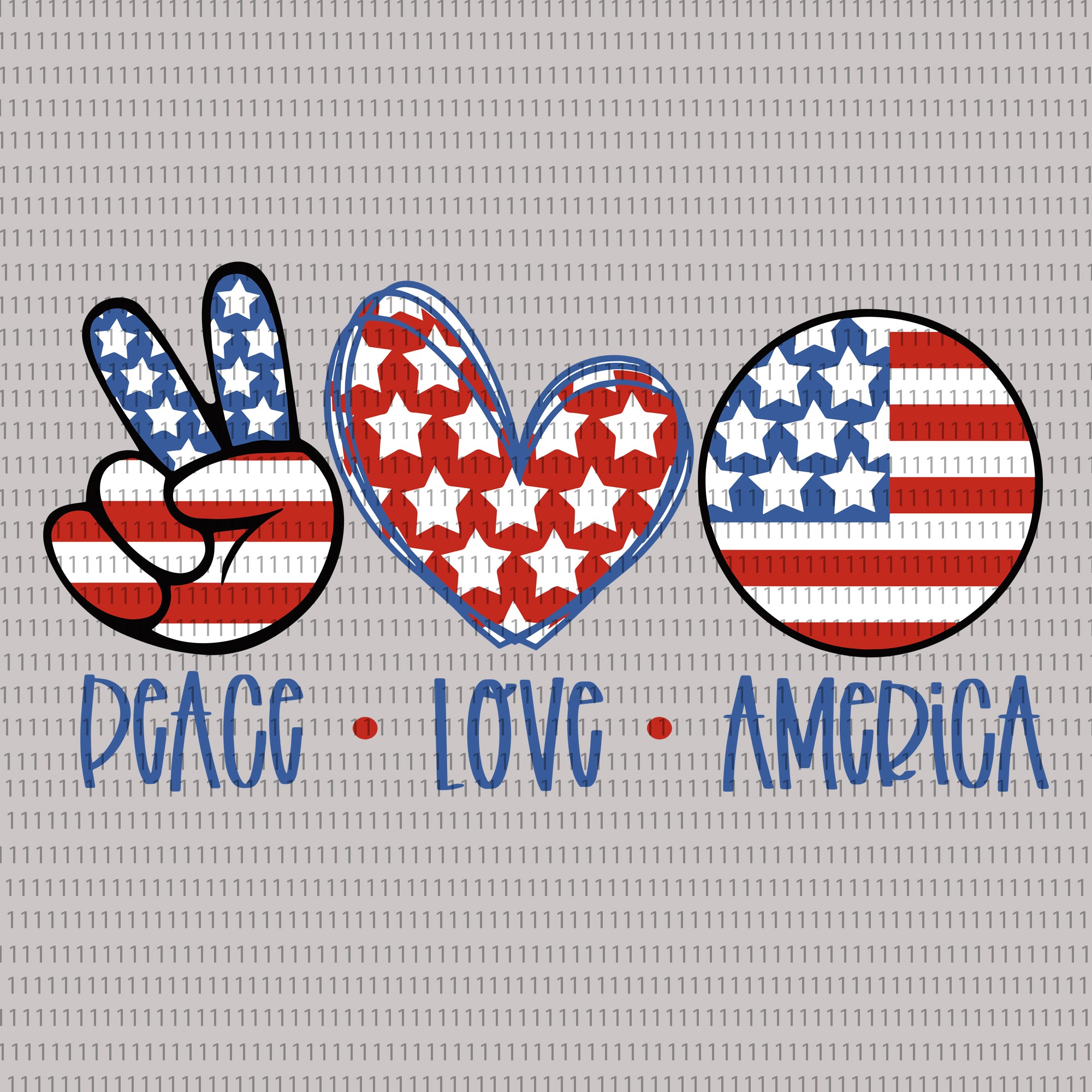 Peace Love America svg, Peace Love America, Peace Love America png, Peace Love America  4th of July, 4th of July svg, 4th of July day