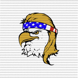 4th of july svg, Bald Eagle with Mullet svg, Redneck Eagle, Merica,  Eagle 4th of july svg, independence day shirt design png