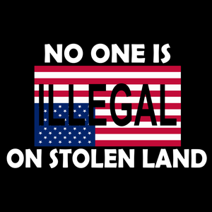 No one is Illegal on stolen land svg, No one is Illegal on stolen land, flag USA svg, funny quotes svg, png, eps, dxf file