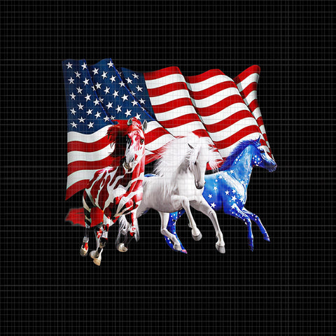 Horse Flag PNG, Patriotic US Flag 4th Of July Horse Lovers, 4th of July vector, 4th of July png