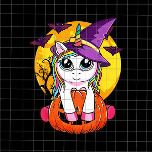 Unicorn cute halloween png, witchy unicorn halloween, unicorn png, halloween png, funny unicorn png