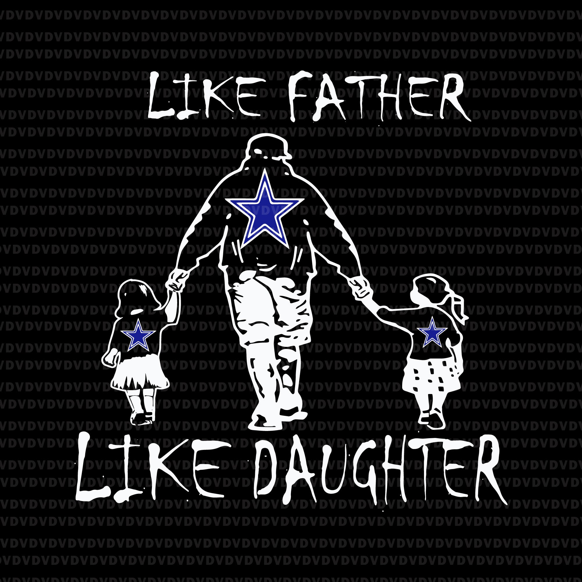 Like father like daughter svg, Like father like daughter, Like father like daughter play cowboy svg, father's day svg, father svg, eps, dxf, png