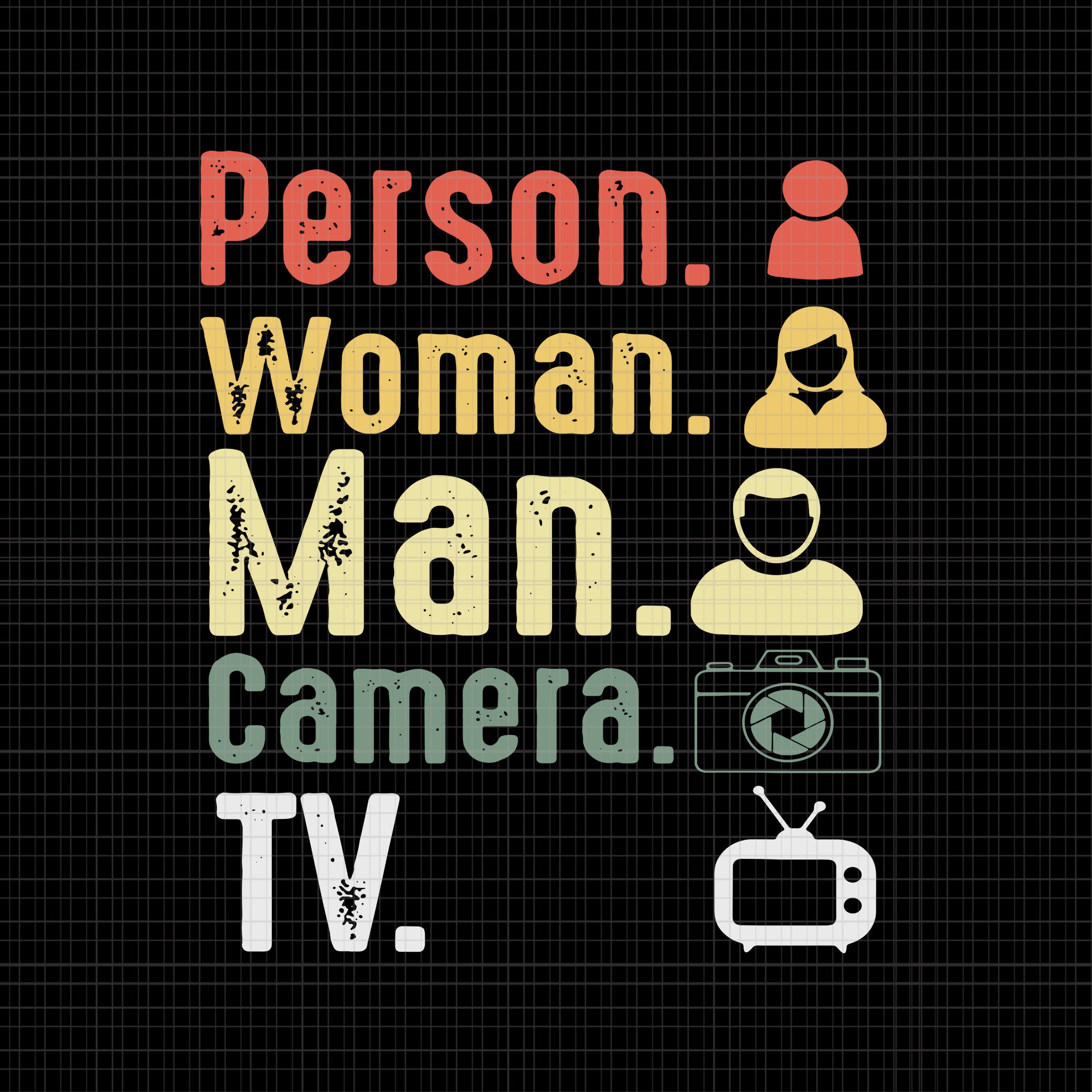 Person women man camera tv anti trump joe biden 2020 svg, person women man camera tv anti trump joe biden 2020, person women man camera tv