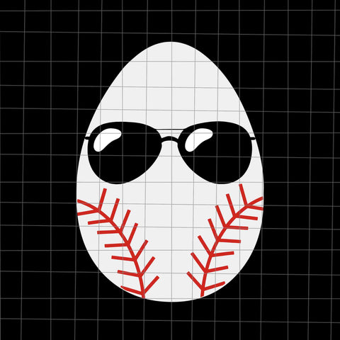 Baseball Easter Egg Svg, Easter Egg Svg, Easter Day Svg