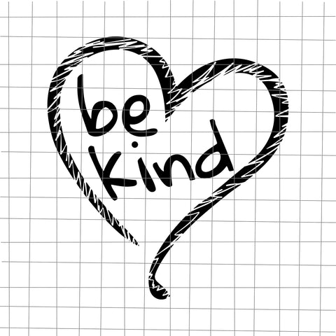 Heart Be Kind Anti Bullying Svg, Unity Day Orange Svg, Be Kind Svg