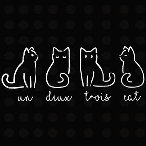 Trois Cat svg, Trois Cat, Trois Cat png, cat svg, cat png, cat design, cat funny eps, dxf, png, svg file