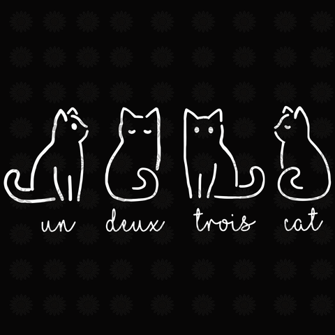 Trois Cat svg, Trois Cat, Trois Cat png, cat svg, cat png, cat design, cat funny eps, dxf, png, svg file