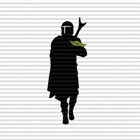 Baby yoda svg, baby yoda vector, baby yoda digital file, star wars svg, star wars vector, The Mandalorian the child svg