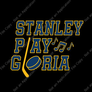Play Gloria, Play Gloria Svg, St Louis Hockey Svg, Blues Gloria Svg, Blues Gloria svg, png, dxf,eps file for Cricut, Silhouette