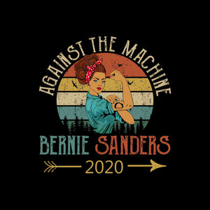 Against the machine bernie sanders 2020 png, vector, vintage president bernie sanders 2020 against the machine png