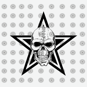 Skull Dallas Cowboys svg, Cowboys svg, Football svg, Dallas Cowboys logo, Dallas Cowboys, skull Dallas Cowboys file,Svg, png, dxf,eps file for Cricut, Silhouette