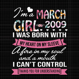 I’m a march girl 2009 png, i’m a march girl 2009,awesome since 2009 11th birthday i’m a march girl 2009 png, i’m a march girl 2009