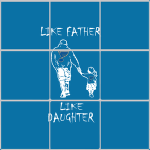 Like father like daughter svg, Play Gloria, Play Gloria Svg, St Louis Hockey Svg, Blues Gloria Svg, Blues Gloria svg, png, dxf,eps file for Cricut, Silhouette