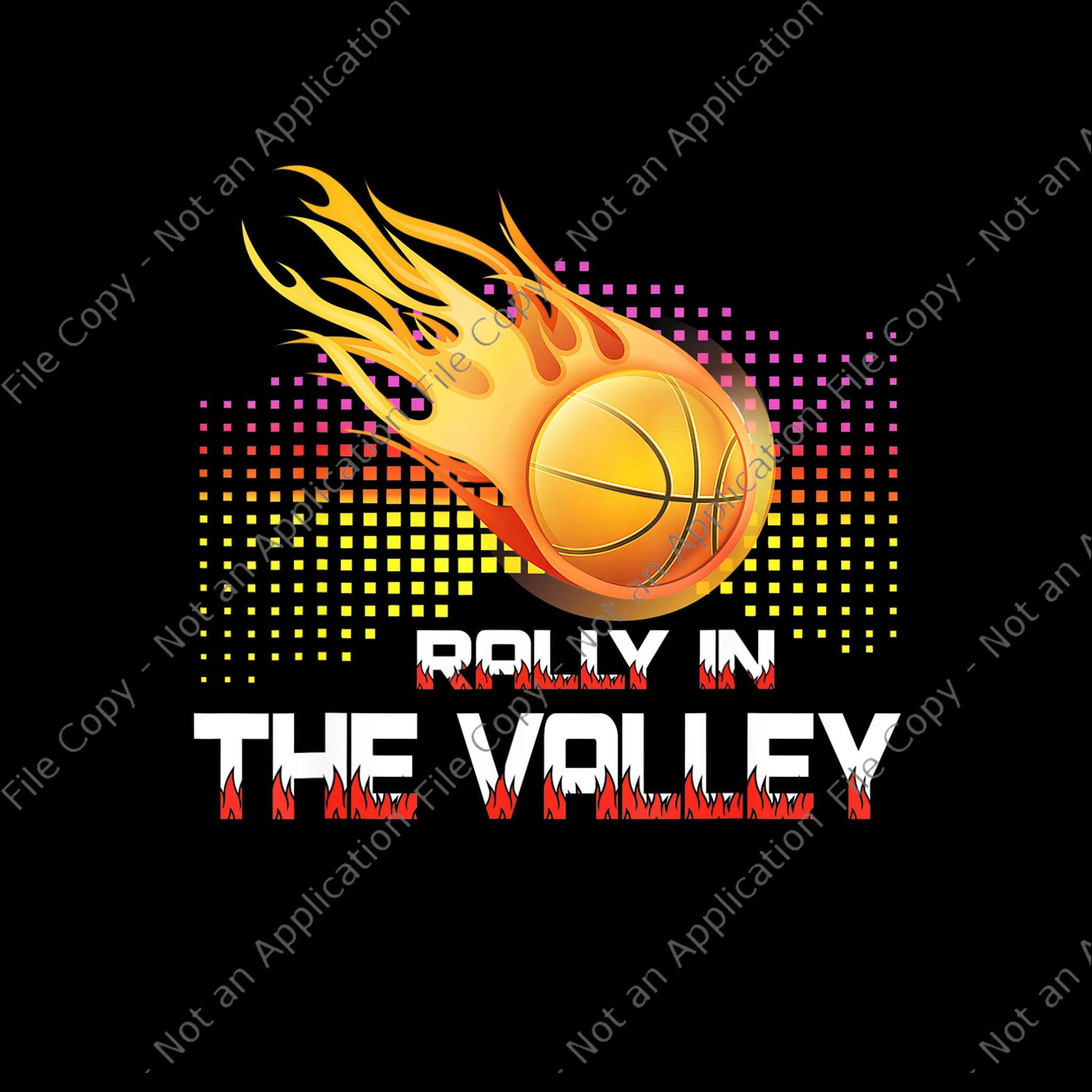 Phoenix Suns Apparel Basketball Fan Art the Valley Pixel 