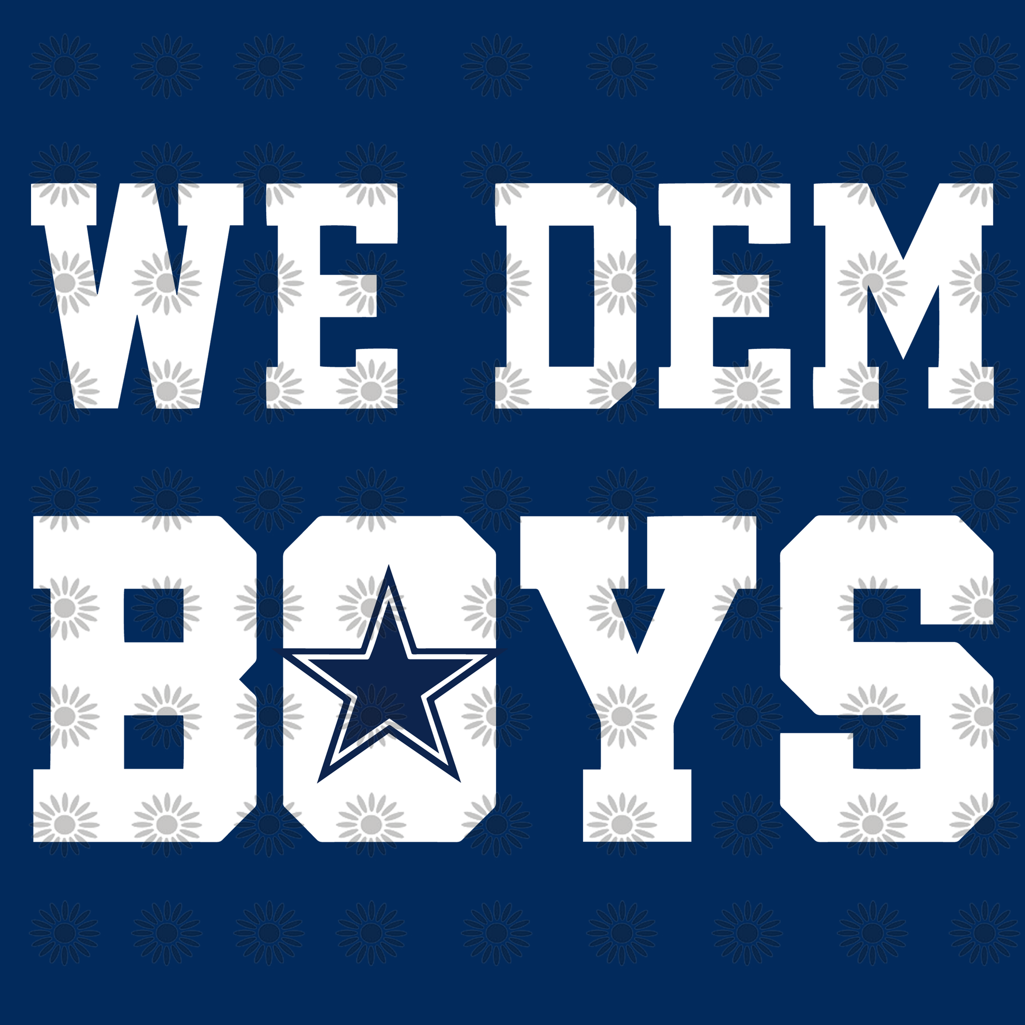 We Dem Boys, Dallas Cowboys svg, Football svg, Dallas Cowboys logo, Dallas Cowboys, skull Dallas Cowboys file,Svg, png, dxf,eps file for Cricut, Silhouette