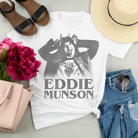 Stranger Things 4 Eddie Munson Demon Horns Png, Stranger Things 4 Png, Eddie Munson Png