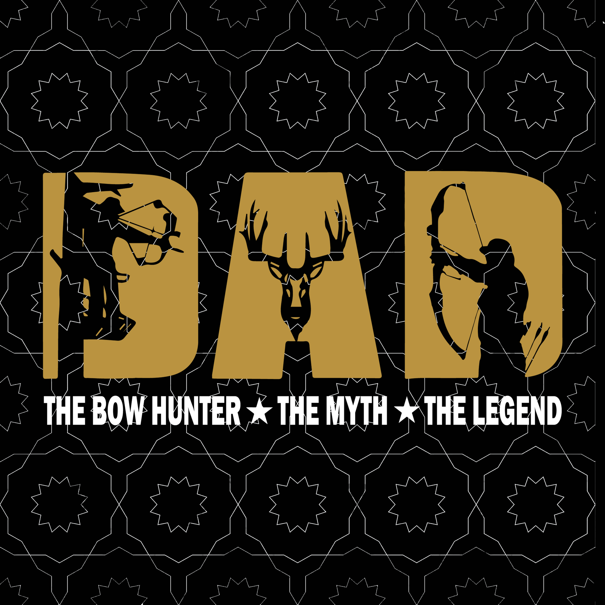 Dad hunter svg, dad hunter png, dad hunter the bow hunter the myth the legend svg, father day svg, father svg, png, eps, dxf