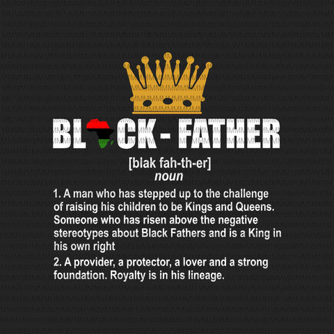 Black father svg, Black dad svg