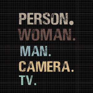 Person Woman Man Camera Tv Trump Cognitive Test Meme Retro, Person Woman Man Camera Tv Trump Cognitive Test Meme Retro png, Person Woman Man Camera Tv  svg, png, eps, dxf file