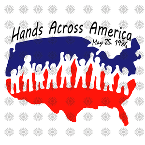 Hands Across American svg, Hands Across American, funny quotes svg, png, eps, dxf file