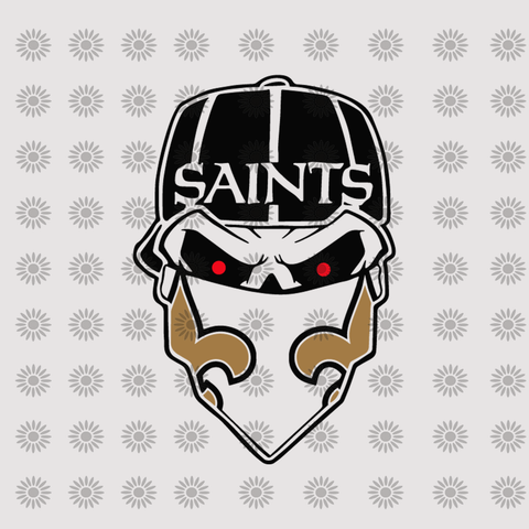 New Orleans Saints, New Orleans Saints svg, New Orleans Saints logo,skull Saints svg,New Orleans svg, NFL Football , png, dxf,eps file for Cricut,Silhouette