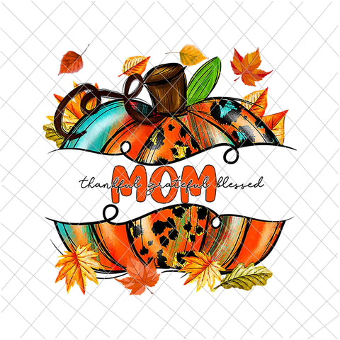 Mom Pumpkin Thanksgiving Png, Mom Autumn Png, Mom Thankful Png, Mom Back To School Png, Mom Grade Fall Y'all Png
