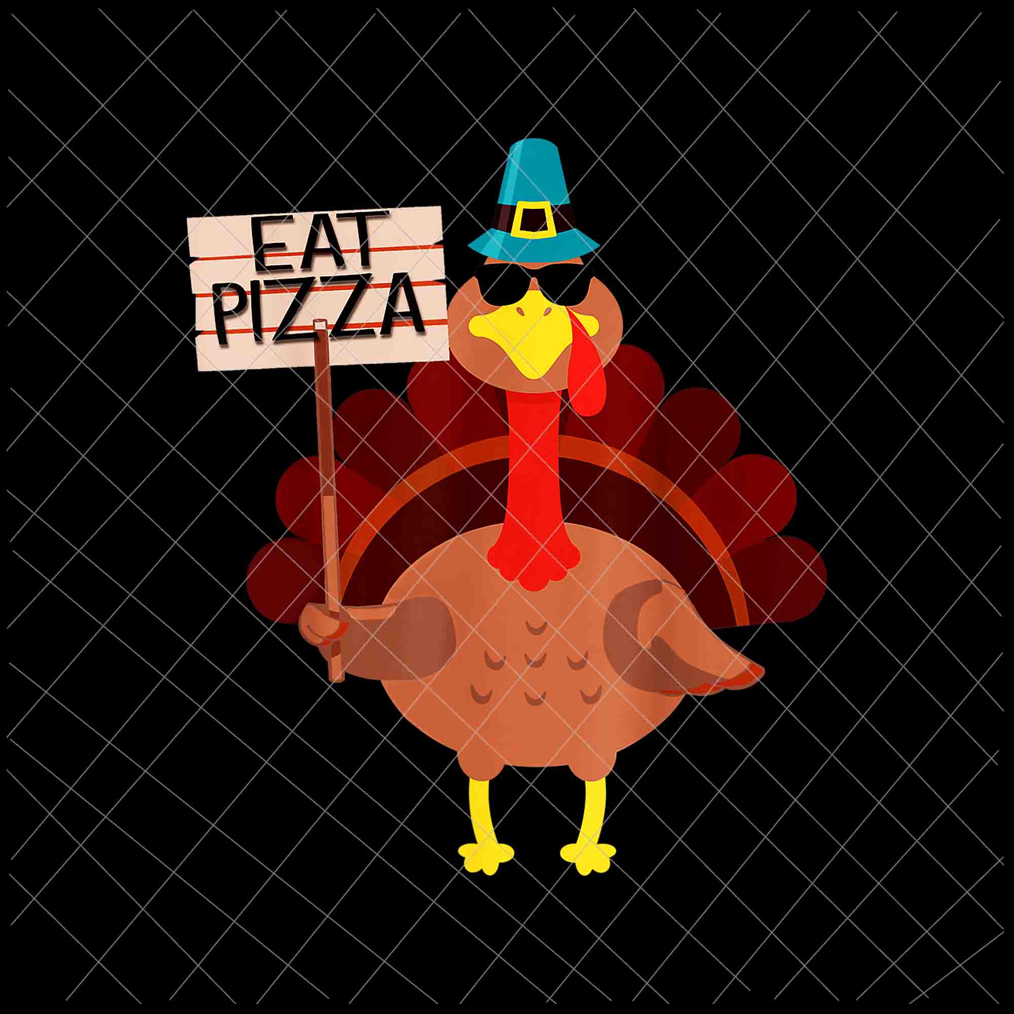 Turkey Eat Pizza Png, Turkey Thanksgiving Png, Eat Pizza Thanksgiving Png, Turkey Png, Thanksgiving Png