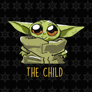 The Child, Baby Yoda svg, Baby Yoda vector, Baby Yoda digital file, Star Wars svg, Star Wars vector, The Mandalorian The Child svg