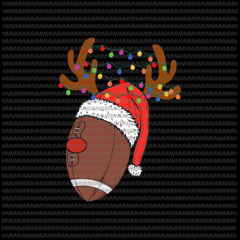 Reindeer Merry Christmas 2020 svg, Christmas Football Ball svg, Reindeer rugby ball svg, Reindeer Christmas rugby ball svg, Christmas Nfl