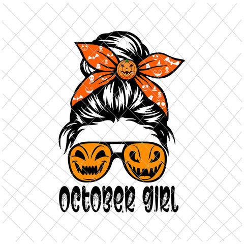 October Girl Halloween svg, Girl face eys svg,, October birthday svg, Witch birthday Halloween vector, Girl Halloween Svg