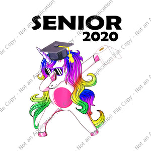 Senior 2020 uniorn png, senior 2020 uniorn, uniocr senior 2020, unicorn with toilet paper png, unicorn with toilet paper senior