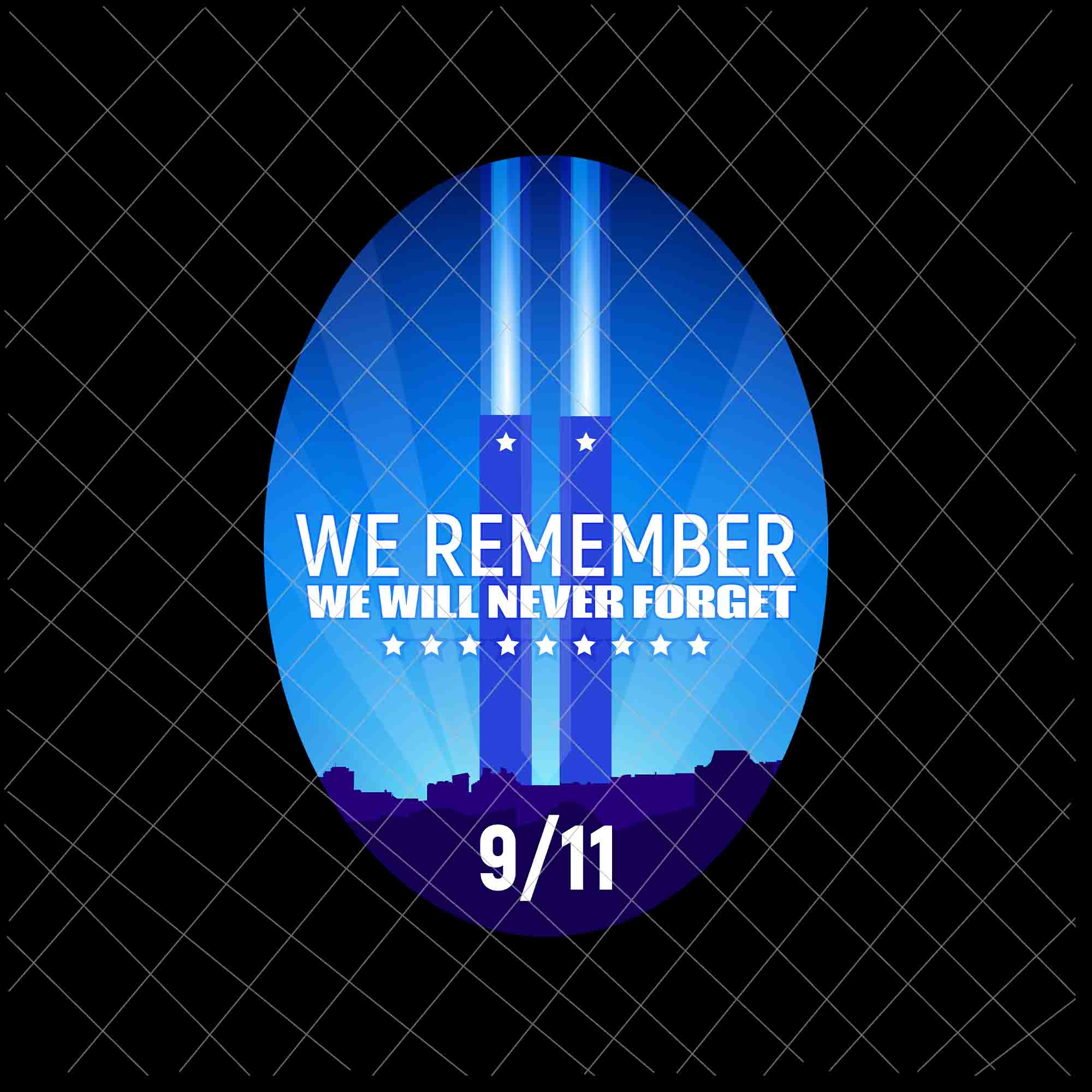 11th September Patriot Day design png, We will Never Forget National Day Remembrance, 9/11 World Trade Center design