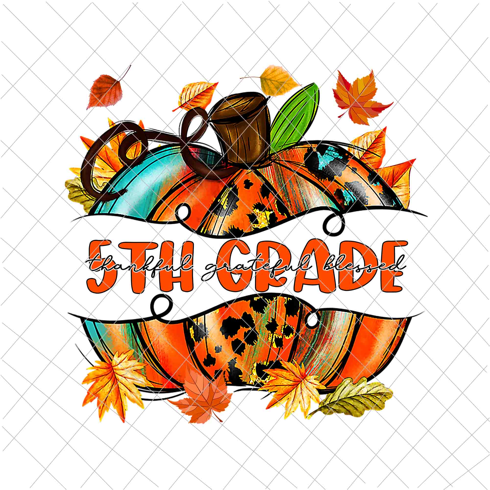 5th Grade Pumpkin Thanksgiving Png, 5th Grade Autumn Png, 5th Grade Thankful Png, 5th Grade Back To School Png, 5th Grade Fall Y'all Png
